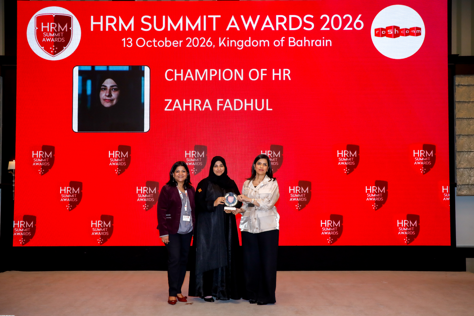 Zahra Fadhul — Champion of HR